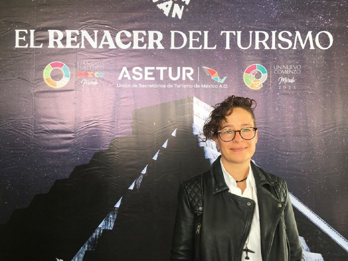 Michelle Fridman, titular de Sefotur Yucatán, sede del Tianguis Turístico.