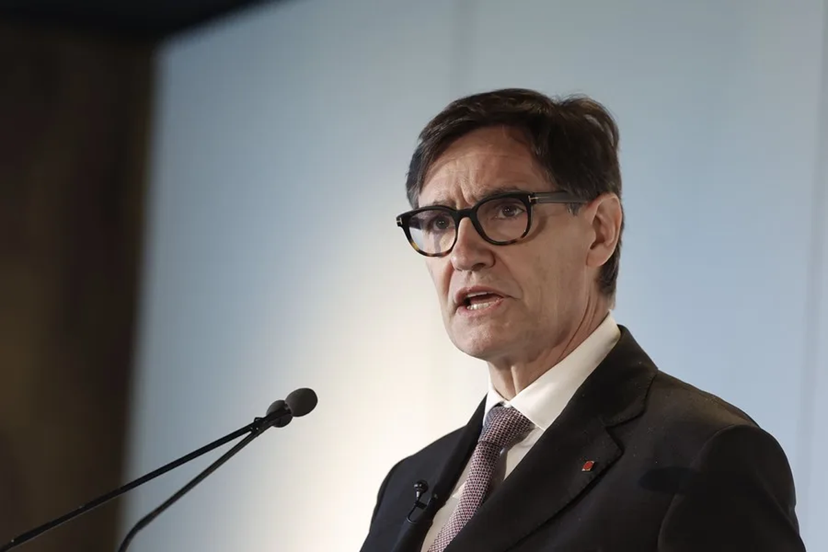 Salvador Illa, presidente de la Generalitat descarta crear una filial de Aena en Cataluña