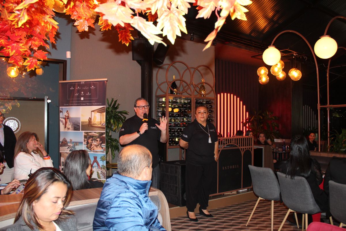 Evento de AMR Collection y Copa Airlines en Bogotá.