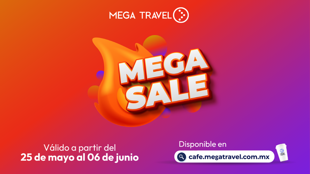 Mega Travel presentó la campaña Mega Sale con promociones exclusivas.