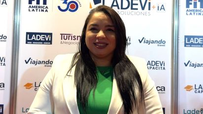 Eliana de Jesús, gerente comercial de Bavaro Adventure Park.