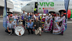 Viva Aerobus celebra al aumento de conexiones del AIFA con destinos nacionales.