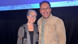 Jacky Storry y Jesús Martínez en la función especial de Dream Destinations.