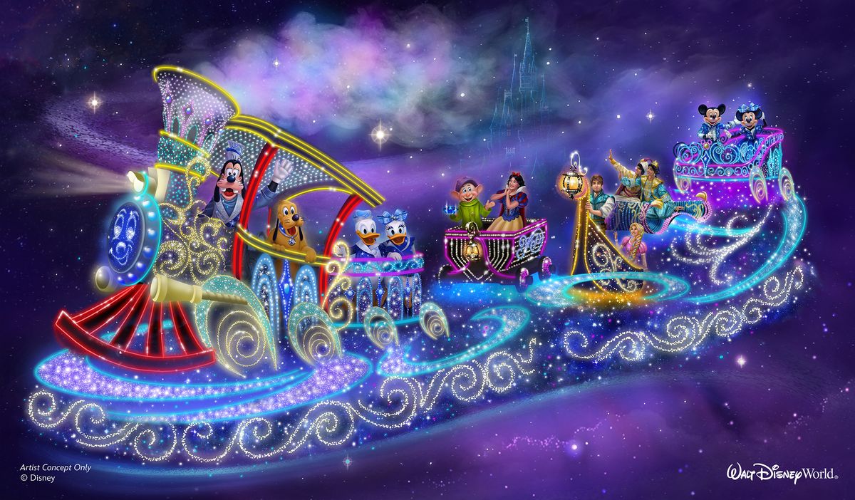 El nuevo desfile de Walt Disney World Resort promete llenar de magia las noches de Magic Kingdom. El nuevo desfile de Walt Disney World Resort promete llenar de magia las noches de Magic Kingdom.