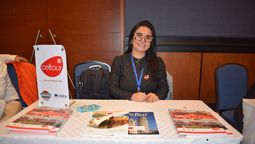 María Fernanda Cuervo, ejecutiva comercial de Viajes Celtour en el Ladevi Workshop Bogotá.