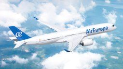 Render de cómo se verán los Airbus A350 de Air Europa.
