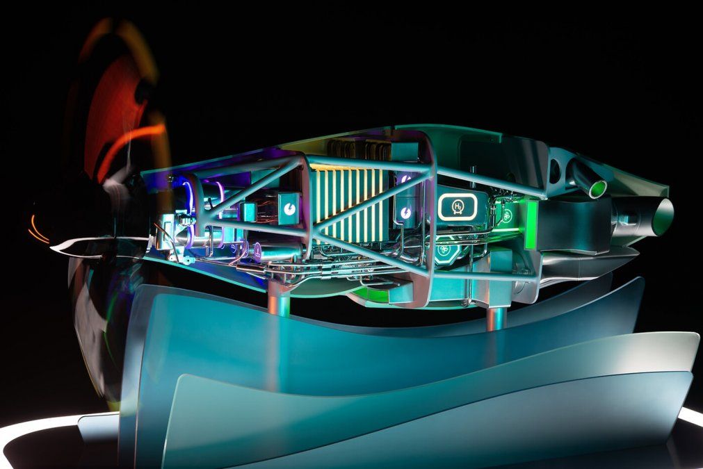 Motor diseñado por Airbus, impulsado gracias a pilas de hidrógeno.