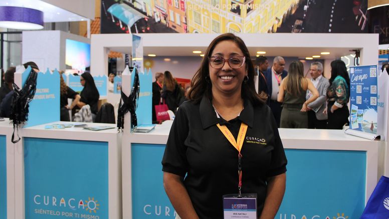 Iris Carrasco, representante de la Oficina de Turismo de Curazao para el Cono Sur.