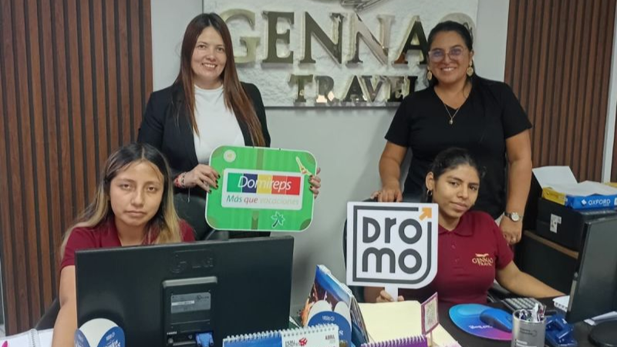 Dromo Travel junto Genna Travel.&nbsp;