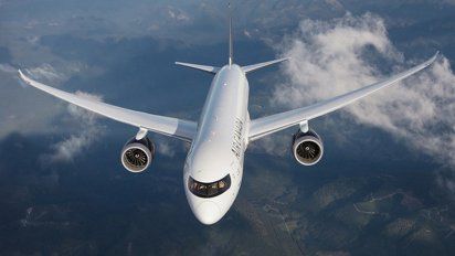 Uno de los Boeing B-787 Dreamliner de Air Canada.