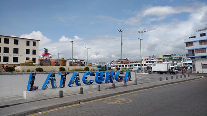 Latacunga se ha visto afectada por la disminución del turismo internacional.&nbsp;