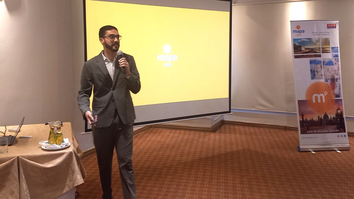 Ricardo Marques, representante comercial de Mapaplus para Latinoamérica. - Ladevi Medios y Soluciones Ricardo Marques, representante comercial de Mapaplus para Latinoamérica.