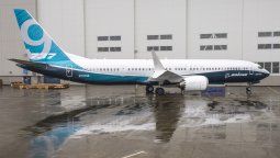 Uno de los Boeing B-737MAX 9 de Boeing en las instalaciones de la empresa en Seattle.