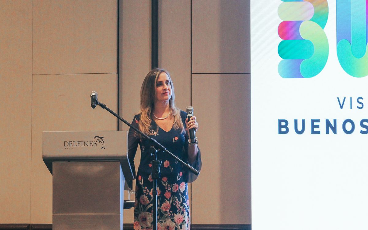 Giannina Poggi, jefe de ventas de Aerol&iacute;neas Argentinas.