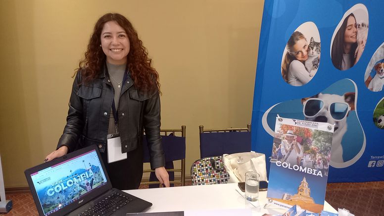 Laura Ruiz, Business Development Leader del tour operador Panamericana de Viajes, que ofrece varios programas en Colombia.