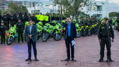 Bogotá inició con el plan de seguridad con el fin de contrarrestar la delincuencia y extorsión.