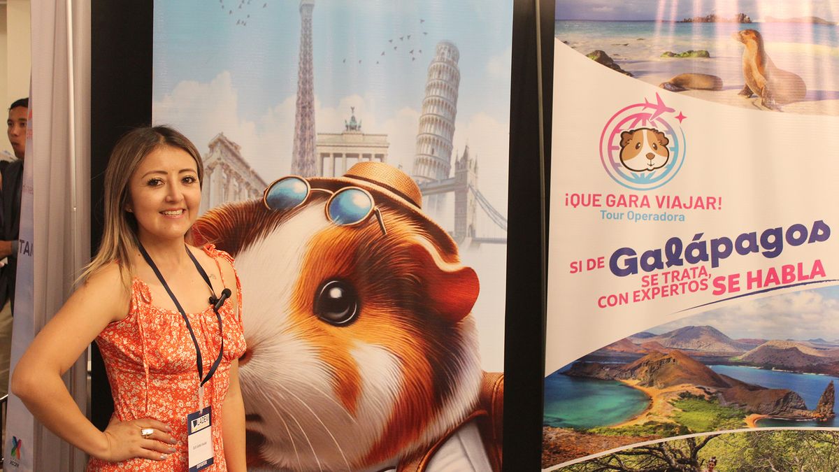 Andrea Cabrera, gerente general de la mayorista y tour operador Que Gara Viajar. 
