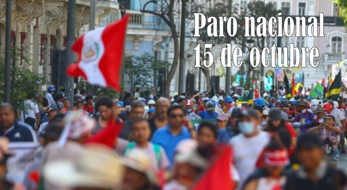 Gremios piden que la marcha del 15 de octubre se realice con respeto y en paz.