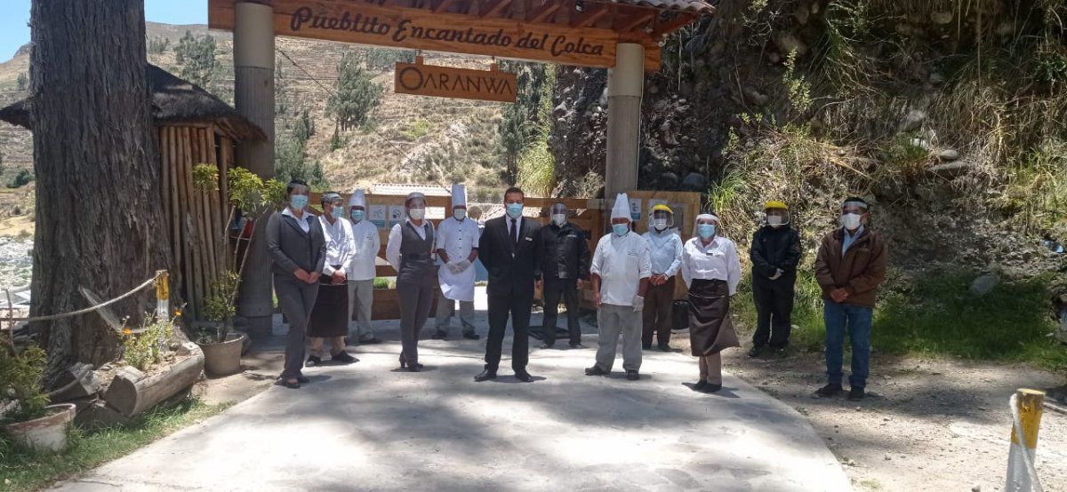 colaboradores Aranwa Hotels pueblito encantado del Colca