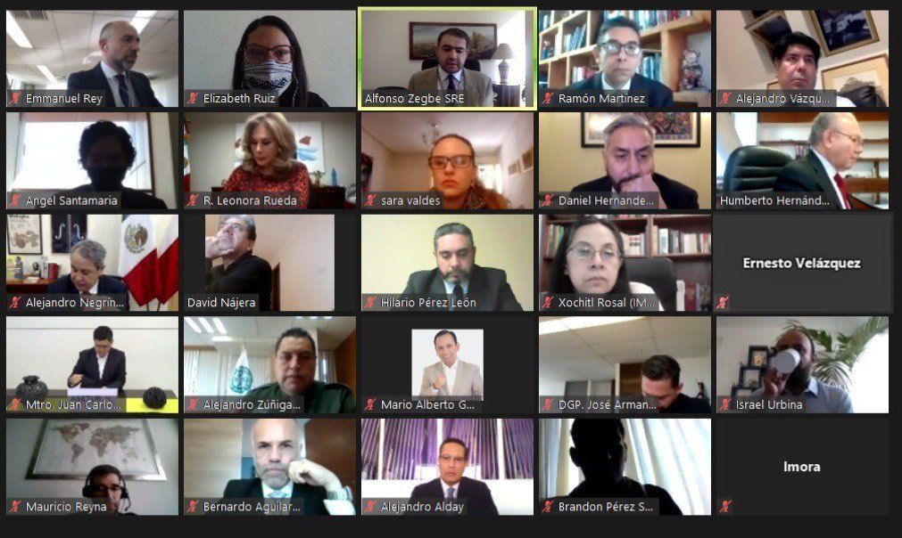 Conferencia virtual de Sectur y SRE con Embajadas europeas.