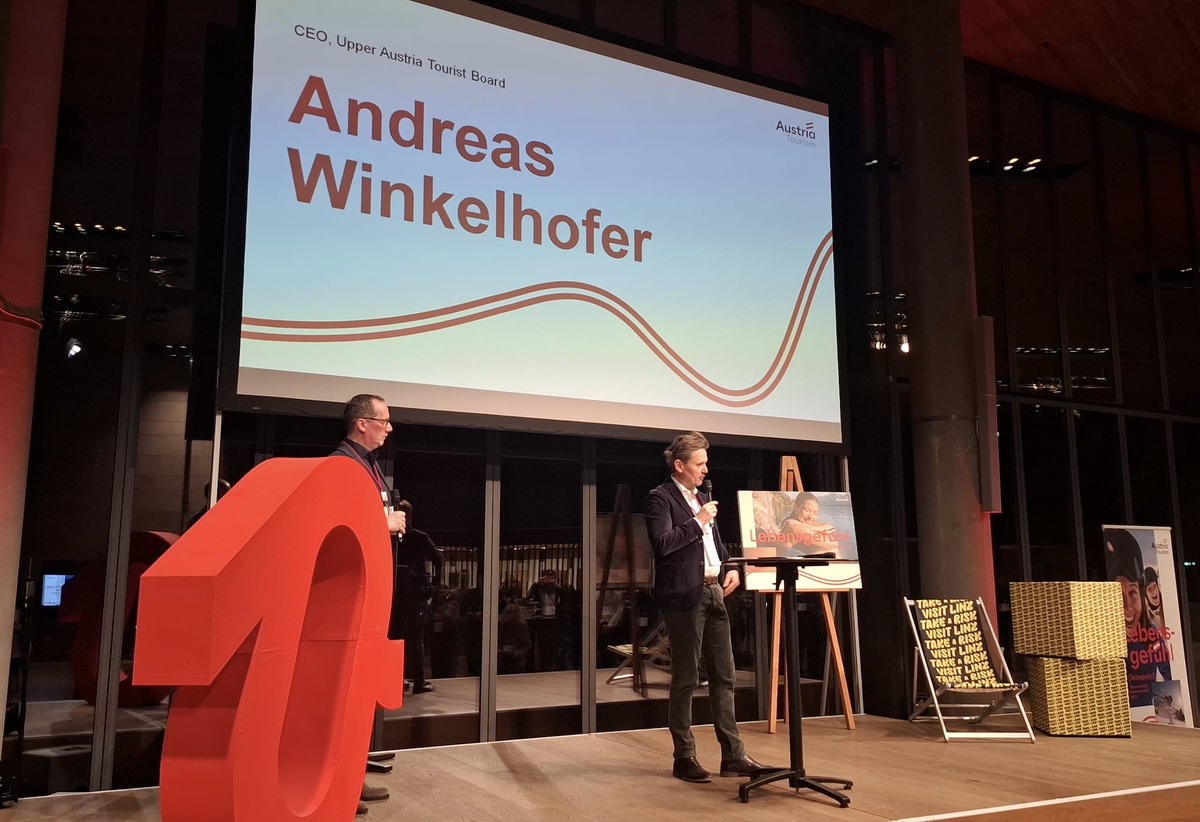 Andreas Winkelhofer, CEO de Upper Austria Tourist Board.