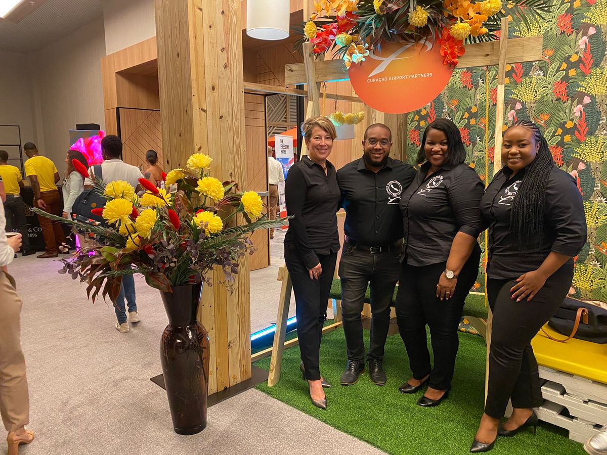 Curacao Airport Partners expositor del Global Trade Symposium 2022 de Curazao.