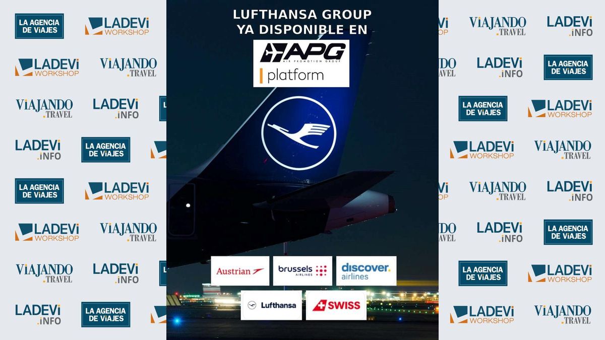 APG suma en su plataforma el contenido NDC de Lufthansa sin cargo.&nbsp;