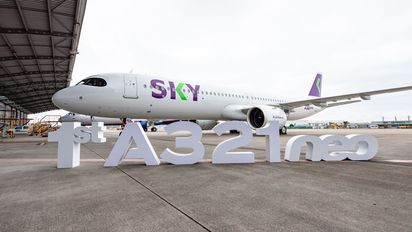 Nueva flota de SKY Airline.