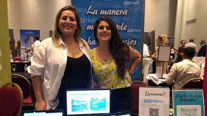 Las ejecutivas de TKT.Travel presentes en ECTU 2023.