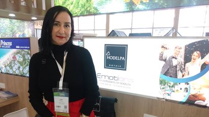 Gina Núñez, directora de Ventas & Ecommerce de Hodelpa Hotels, se refirió a las ventajas que ofrecen los hoteles y resorts de la compañía en República Dominicana.