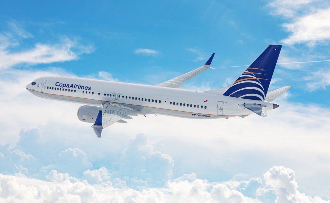 Uno de los Boeing B-737MAX de Copa Airlines.