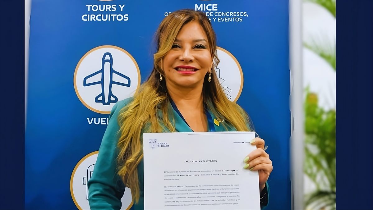 Patricia El&iacute;as, presidenta ejecutiva de Tecnoviajes.