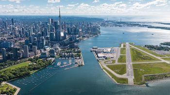 Air Canada aumentará significativamente sus vuelos desde el aeropuerto Billy Bishop de Toronto Island, ubicado a pasos del centro urbano.