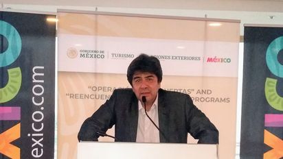 El electo presidente de la Asociación Mexicana de Agencias de Viajes (AMAV Nacional), Felipe Cervantes Vega.