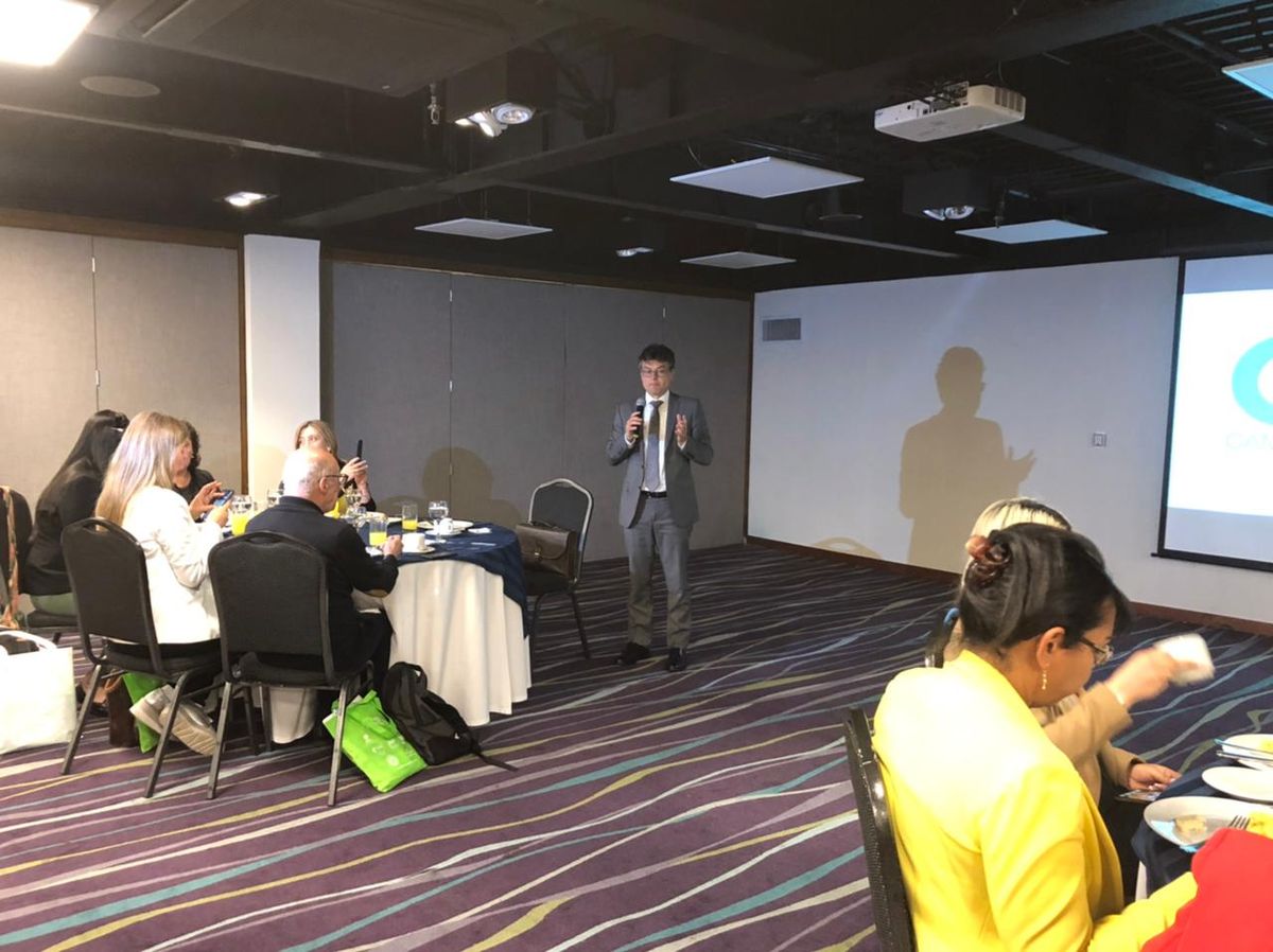 Embajador de Costa Rica en Colombia, Max Valverde.