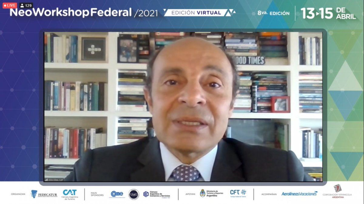 NeoWorkshop : Aldo Elías, titular de CAT , exhortó por el lanzamiento de la segunda edición del Previaje .