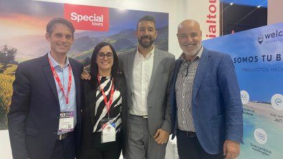 El equipo de Special Tours en la región.