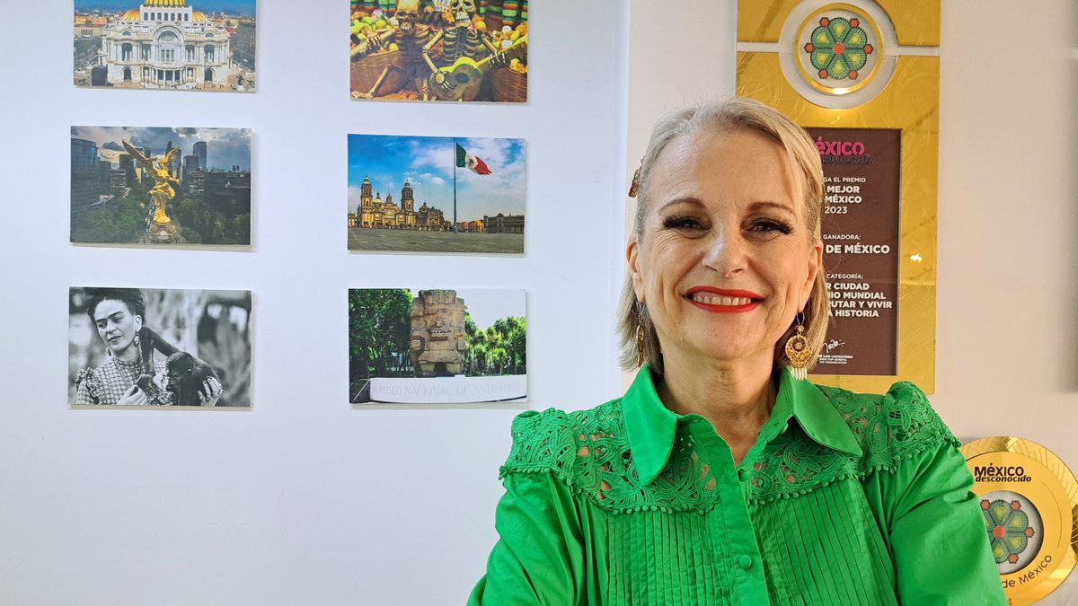 La titular de Sectur CDMX, Nathalie Desplas.