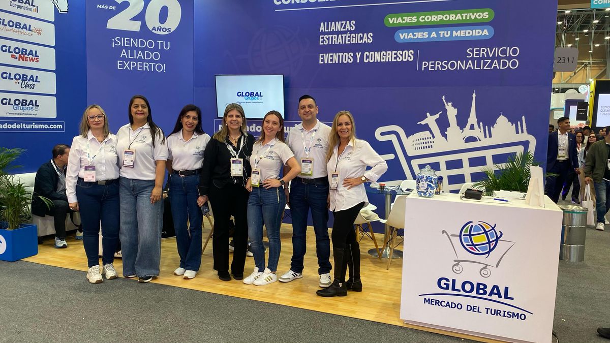 El equipo de Global Mercado del Turismo.