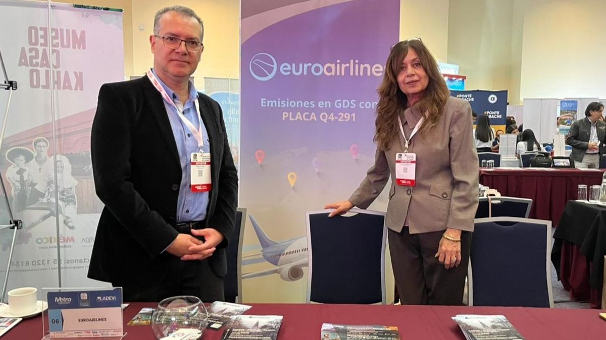 El escritorio de Euro Airlines para EPTUR 2025.&nbsp;