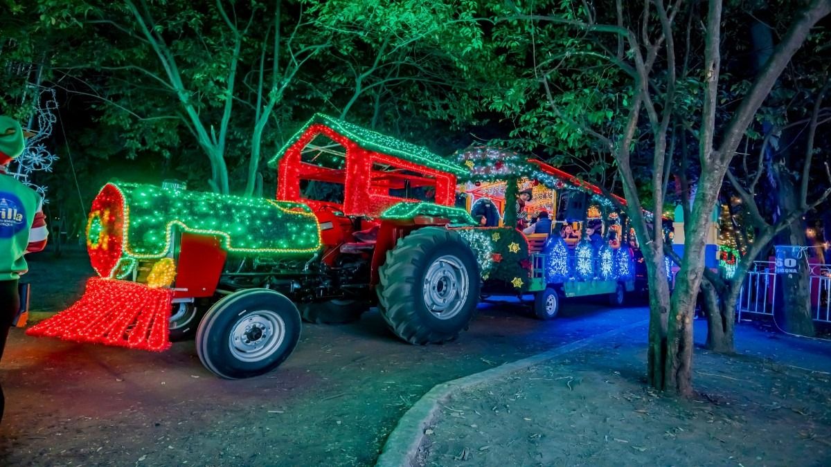 Disfruta la Navidad con todas las atracciones de este parte temático cerca de CDMX.