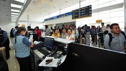 Más de 6 millones de pasajeros se trasladaron en vuelos nacionales e internacionales. 
