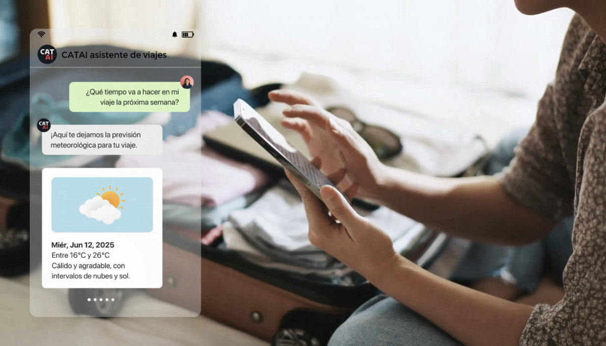CAT-AI, el asistente virtual basado en inteligencia artificial del turoperador CATAI.