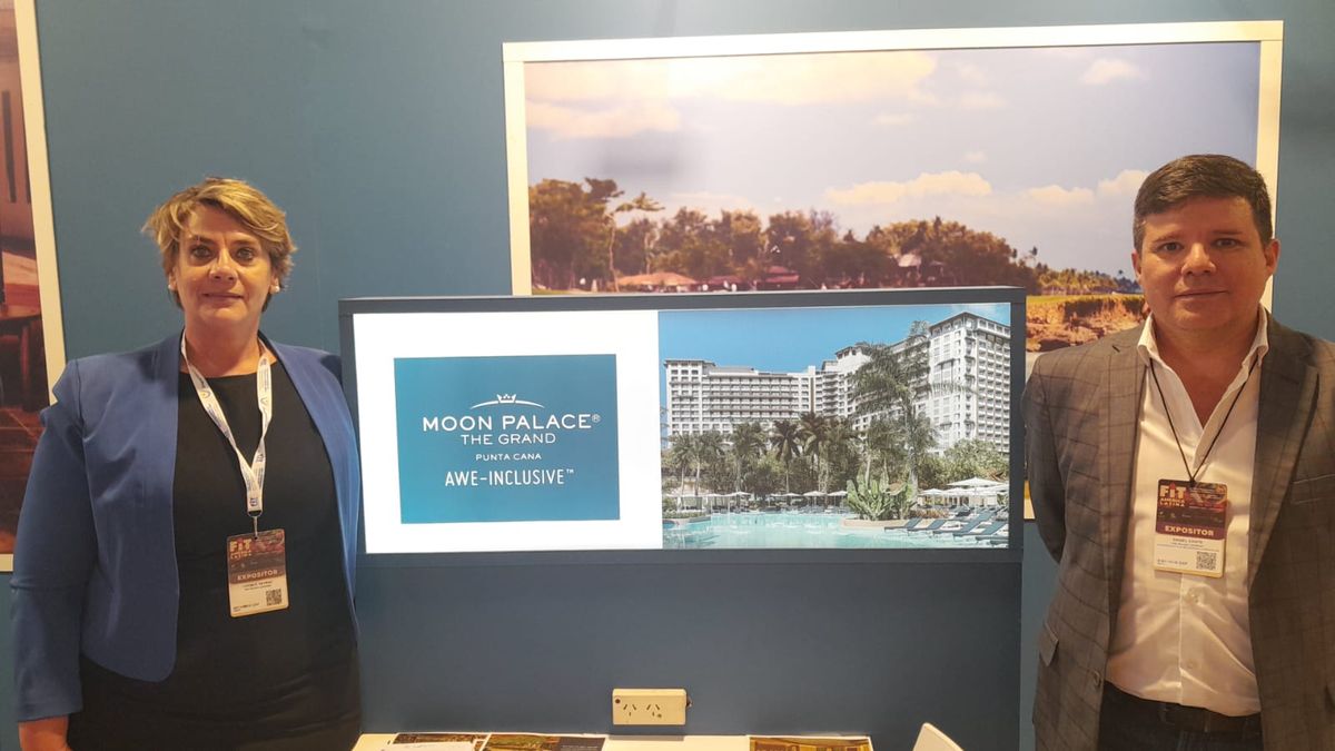 República Dominicana: Luciane Revesz y Daniel Conte, de The Palace Company. 