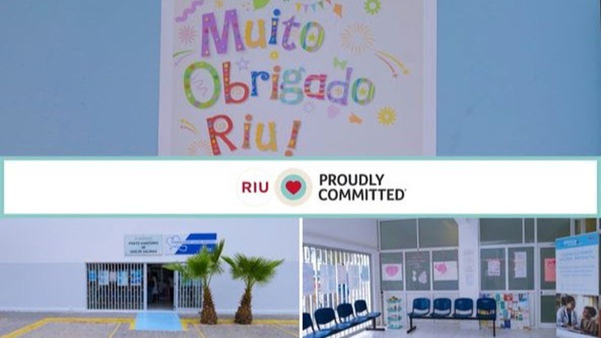 El consultorio inaugurado por RIU y &Aacute;frica Avanza