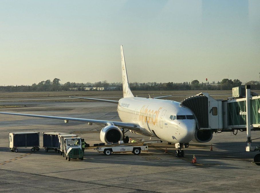 Uno de los B737/800 de Flybondi