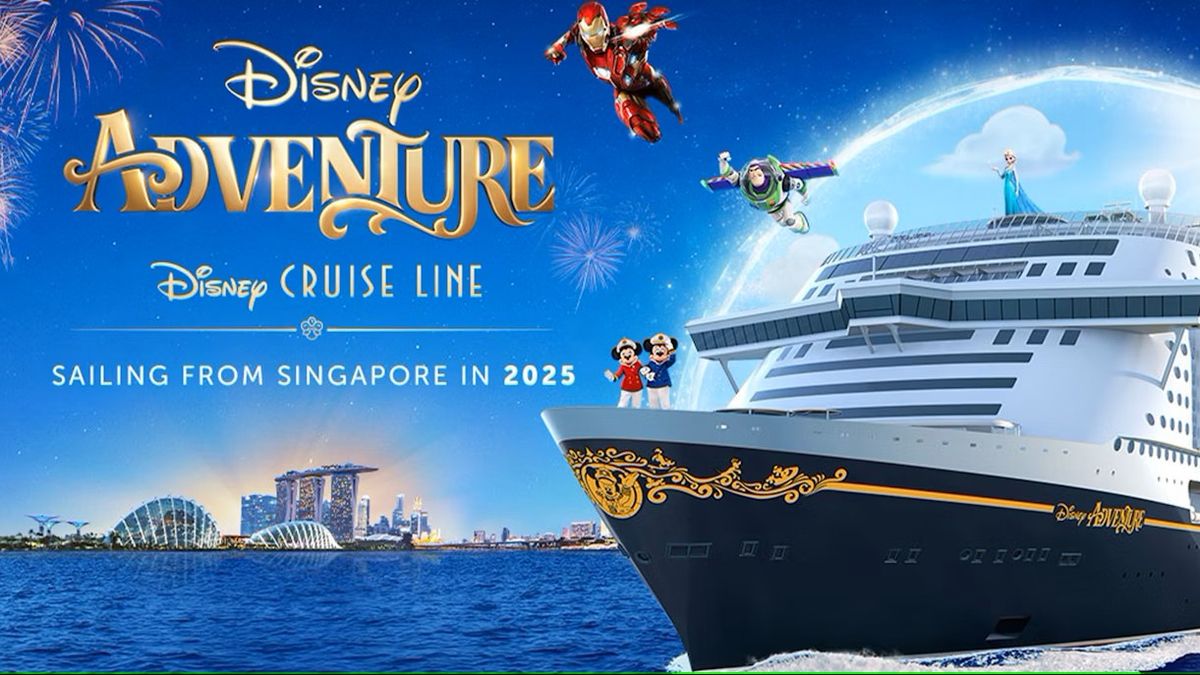 A partir de abril, Disney Adventure ofrecerá una línea de itinerarios de tres y cuatro noches desde Marina Bay Cruise Centre Singapore. A partir de abril, Disney Adventure ofrecerá una línea de itinerarios de tres y cuatro noches desde Marina Bay Cruise Centre Singapore.