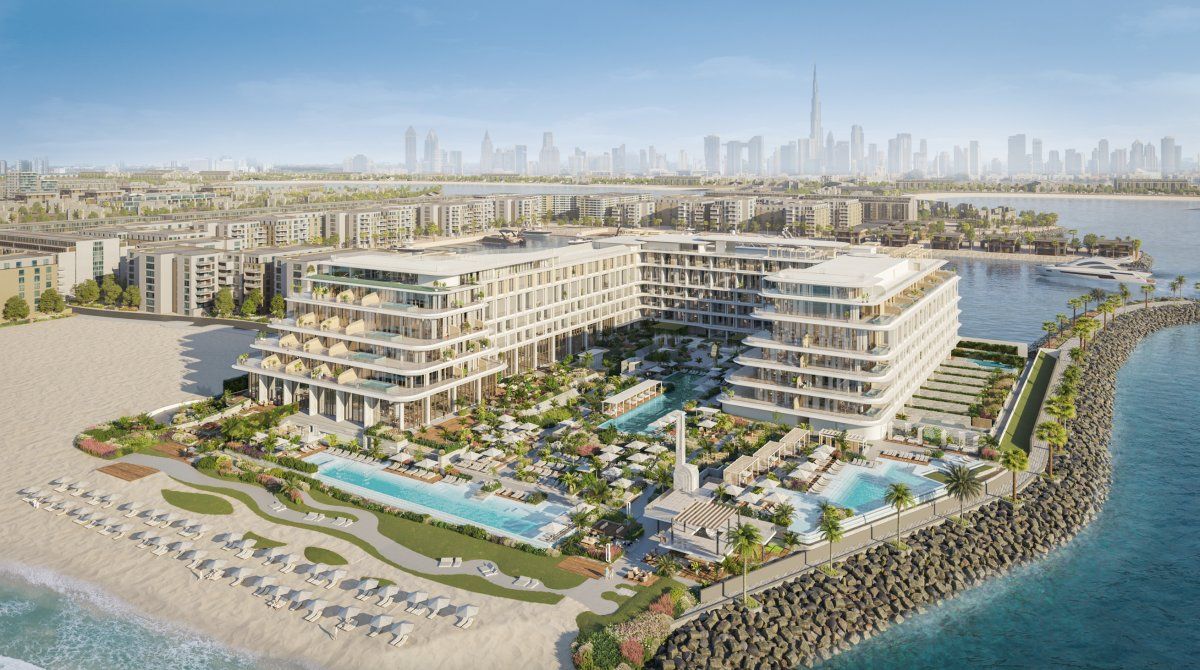 El Gran Meliá Dubai Jumeirah, abrirá en 2025, propiedad de Meliá International Hotels.