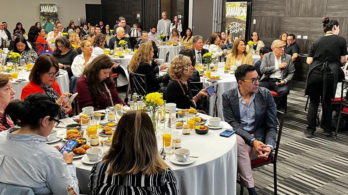 Presentación de Jamaica se realizó junto con un desayuno en el Hotel Hyatt Centric