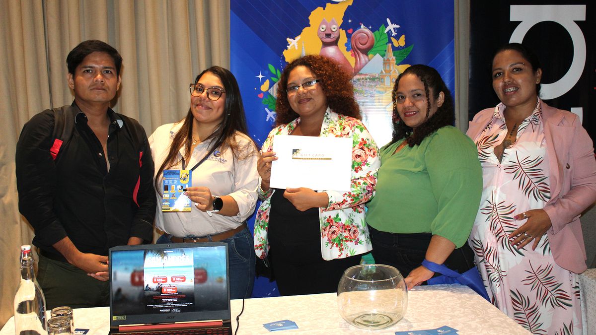 La operadora turística Blue Ocean premió a las agencias de viajes durante el Ladevi Workshop en Guayaquil.